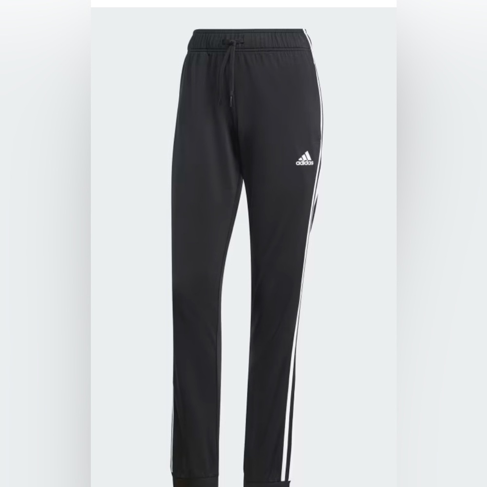 PRIMEGREEN ESSENTIALS WARM-UP SLIM TAPERED 3-STRIPES TRACK PANTS